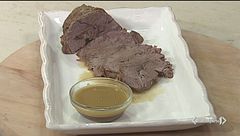 Arrosto con salsina al limone