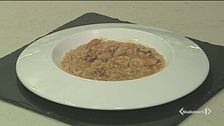 Risotto calamari e pomodorini gialli