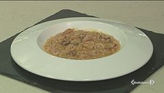 Risotto calamari e pomodorini gialli