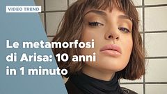 Le metamorfosi di Arisa: 10 anni in un 1 minuto