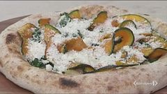 Pizza tonda di stagione