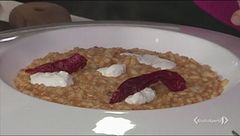 Risotto 'nduja e burrata