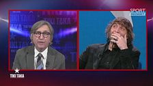 Auriemma a Cruciani: "Fatti la barba, sembri Cast Away"