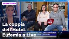 La coppia dell'hotel Eufemia a Live - Non è la d'Urso