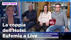 La coppia dell'hotel Eufemia a Live - Non è la d'Urso