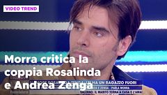 Massimiliano Morra critica la coppia Rosalinda Cannavò - Andrea Zenga
