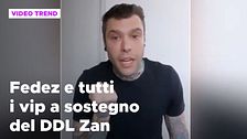 Fedez e tutti i vip a sostegno del DDL Zan