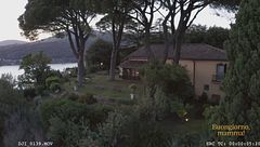 La villa sul lago di "Buongiorno, mamma!"