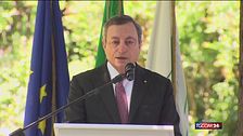 Draghi: "In Italia si percepisce la voglia di ricominciare dopo la pandemia"
