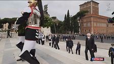 2 Giugno, Mattarella all'Altare della Patria