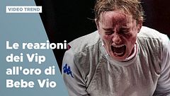 Oro di Bebe Vio, le reazioni dei vip