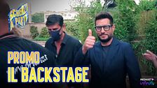 Il backstage del promo