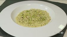 Risotto limone e pistacchi