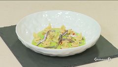 Pasta Vesuvio di Gragnano con scarola e alici