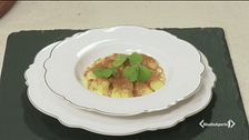 Gnocchi di patate con vezzena, grappa e cannella