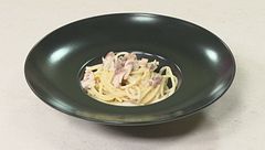 Spaghetti allo sgombro con limone e zenzero