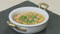 Minestra di riso e lenticchie