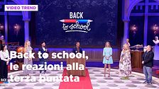 Back to school, le reazioni alla terza puntata