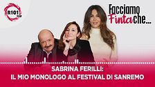 Sabrina Ferilli ospite a Facciamo Finta Che