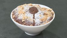 Mug cake pere e cioccolato