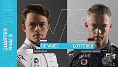 E-Prix Mexico: Duel 1 De Vries VS Lotterer