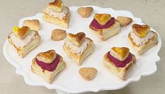 Cuori di sfoglia ripieni