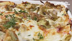 Lasagne di carciofi ai formaggi