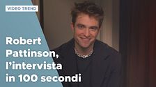 Robert Pattinson, l'intervista in 100 secondi