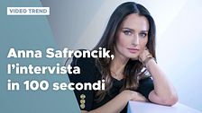 Anna Safroncik, l'intervista in 100 secondi