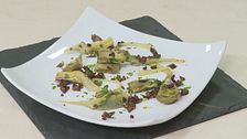 Spadellata di carciofi e funghi porcini