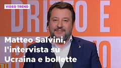 Matteo Salvini, l'intervista su Ucraina, bollette e crisi energetica
