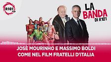 I nostri Mourinho e Boldi come nel film Fratelli d'Italia