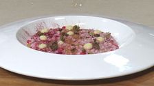 Risotto con fragole