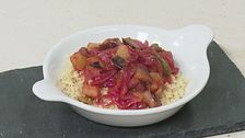 Cous cous alle verdure con salsa agrodolce