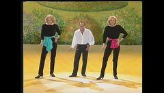 Le Gemelle Kessler e Don Lurio si esibiscono a Buona Domenica 1994