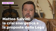 Matteo Salvini a Zona Bianca, la crisi energetica e le proposte della Lega