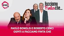 Paolo Bonolis e Roberto Cenci ospiti a Facciamo Finta Che