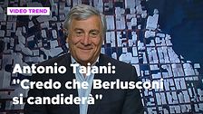 Antonio Tajani a Zona Bianca: "Credo che Berlusconi si candiderà"