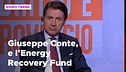 Giuseppe Conte e l'Energy Recovery Fund