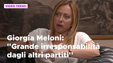 Giorgia Meloni: "Dagli altri partiti irresponsabilità vergognosa"