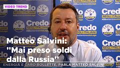 Matteo Salvini: "Mai chiesto o preso soldi dalla Russia"