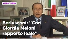 Silvio Berlusconi: "Con Giorgia Meloni rapporto leale"