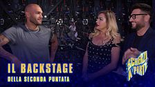 Il backstage della seconda puntata