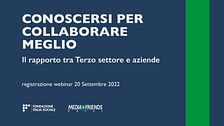 Convegno "Conoscersi per collaborare meglio"