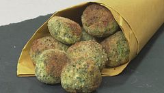 Polpette di pollo agli spinaci