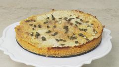 Sformato di zucca, patate e salsiccia