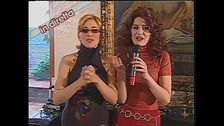 Paola Cortellesi nei panni di Silvana a casa di Barbara D'Urso a Mai dire Gol 2001