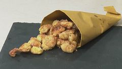 Nasello fritto alle mandorle