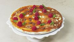 Cheesecake al caramello salato