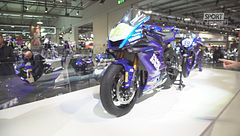 Le moto da corsa della Yamaha